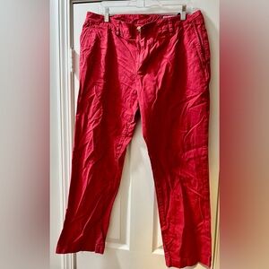Vineyard Vines Men’s Breaker Pant - Crab Shell Red